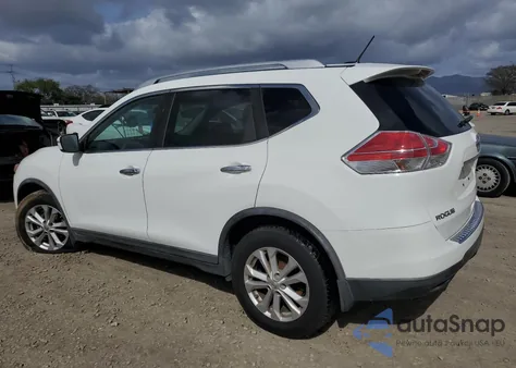 2016 Nissan Rogue S из США, поврежденный, VIN KNMAT2MT1GP657645